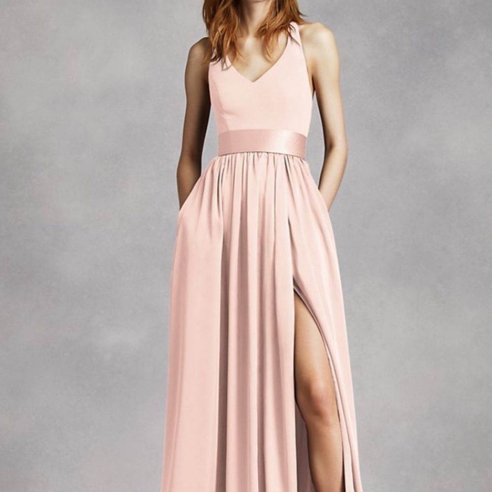Vera Wang White formal dress size 4